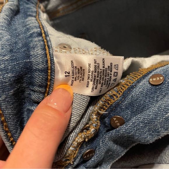 Aeropostale 90’s Super High Rise Straight Jeans - Picture 4 of 5
